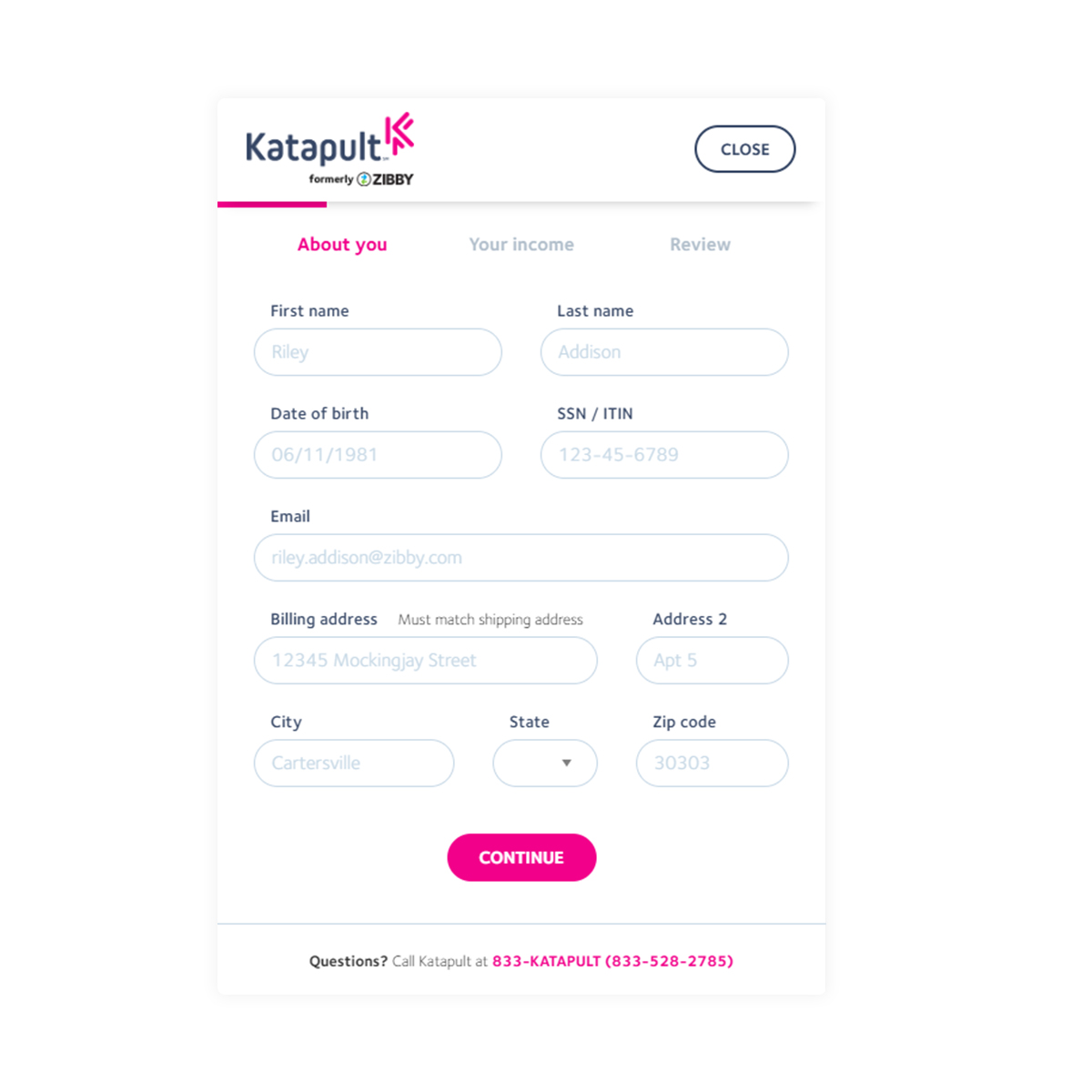 Sofa Financing Allform